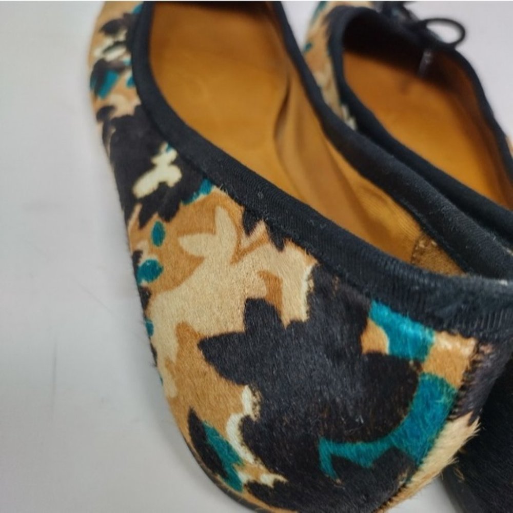 COACH Lara Calf Hair Ballet Flats 9.5 - Picture 5 of 10